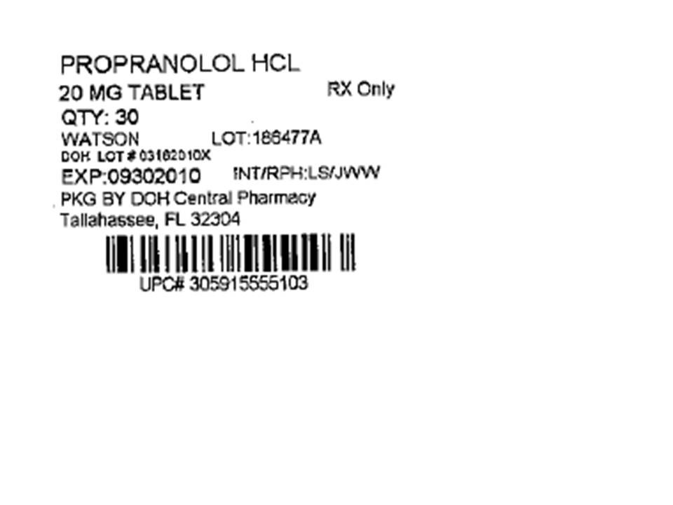 Propranolol Hydrochloride